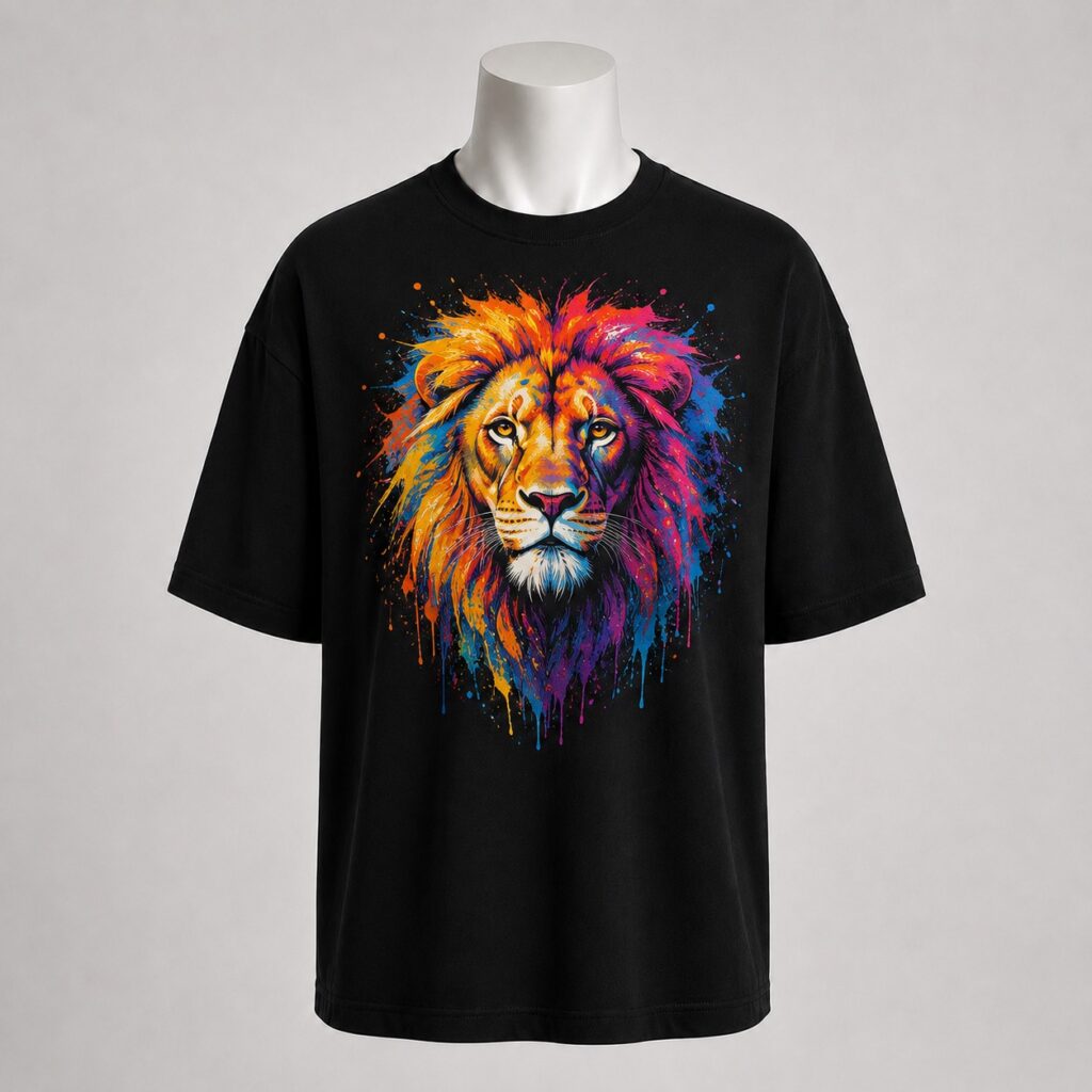 Camiseta Oversized com logo
