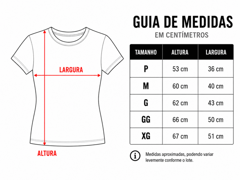guia medidas baby look