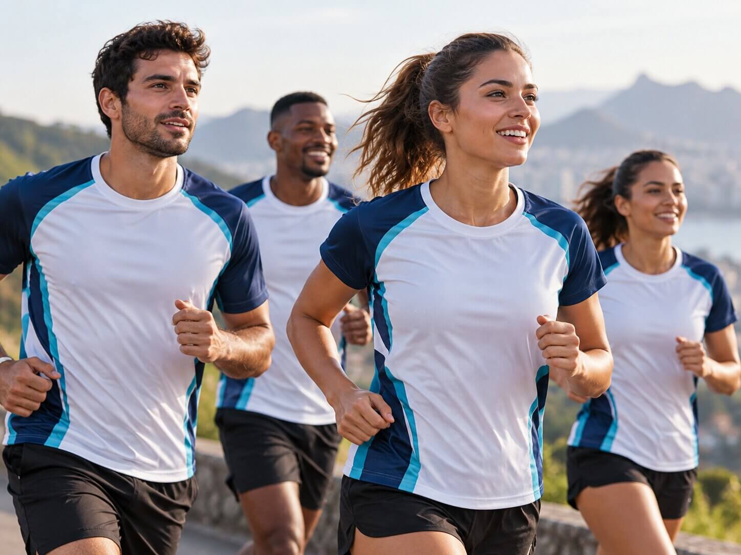Camisetas esportivas personalizadas